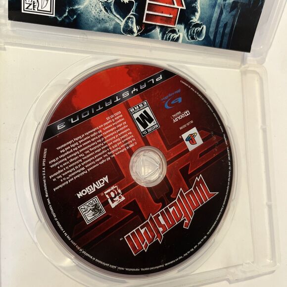 Wolfenstein (Sony PlayStation 3, 2009) PS3 CIB Complete W/ Manual Working - Picture 5 of 6